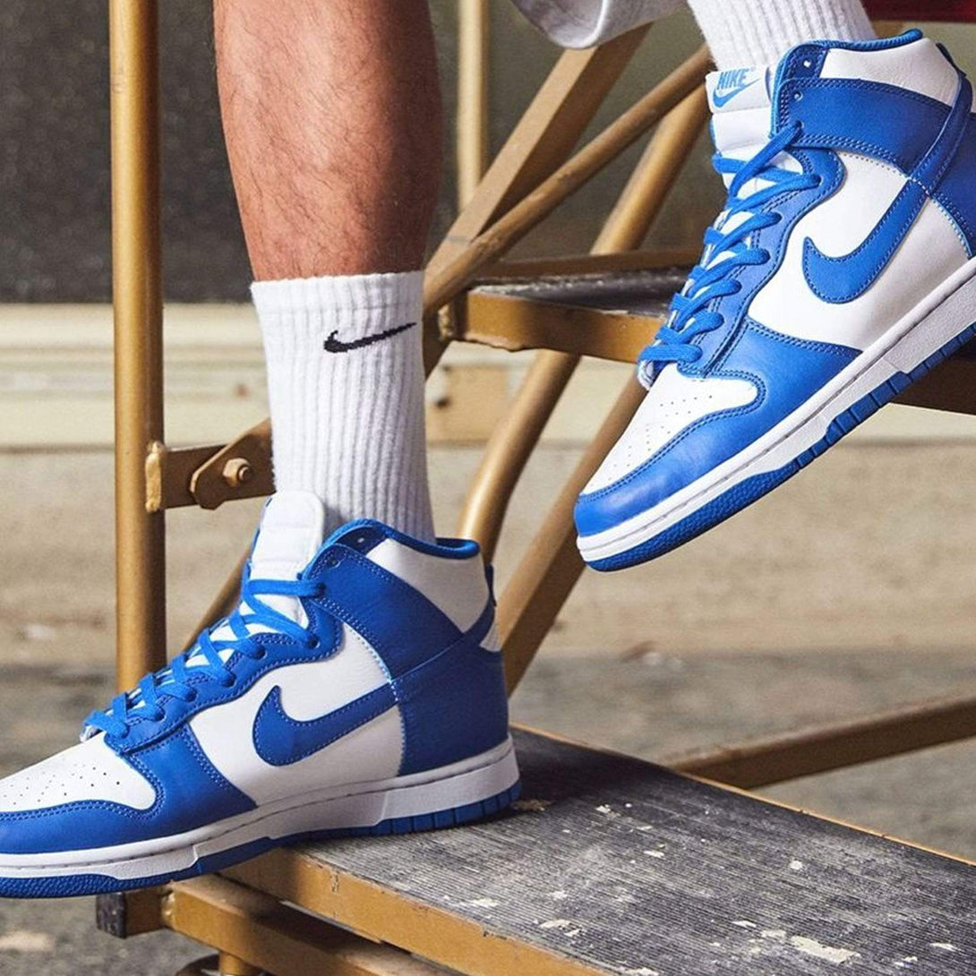 Nike Dunk High 'Kentucky' 2021- Streetwear Fashion - ellesey.com