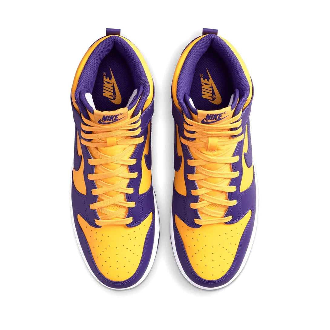 Nike Dunk High 'Lakers'- Streetwear Fashion - ellesey.com