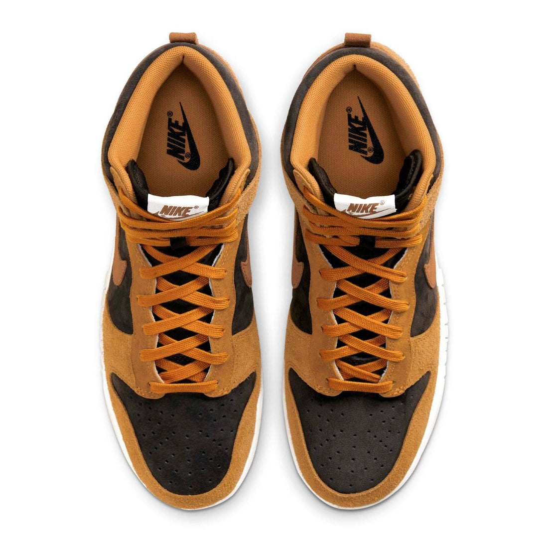 Nike Dunk High Premium 'Dark Russet'- Streetwear Fashion - ellesey.com