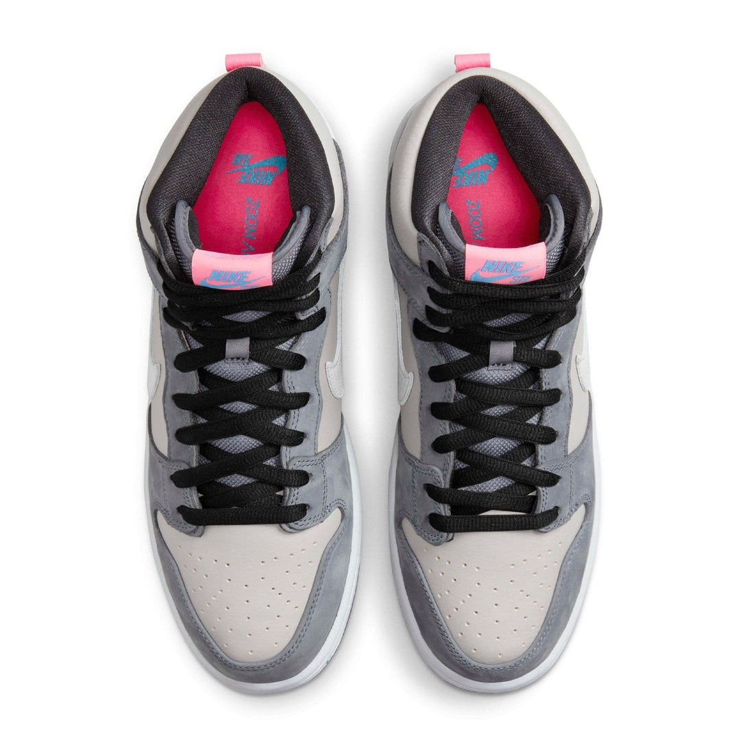 Nike Dunk High Pro SB 'Medium Grey'- Streetwear Fashion - ellesey.com