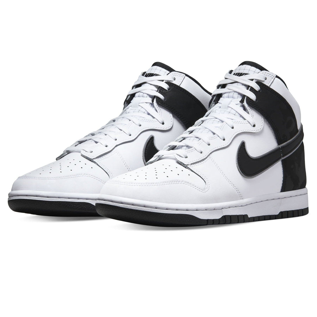 Nike Dunk High Retro SE 'White Black'- Streetwear Fashion - ellesey.com