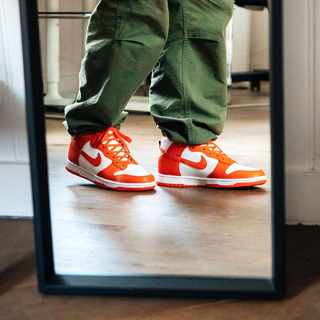 Nike Dunk High SP 'Syracuse' 2021- Streetwear Fashion - ellesey.com