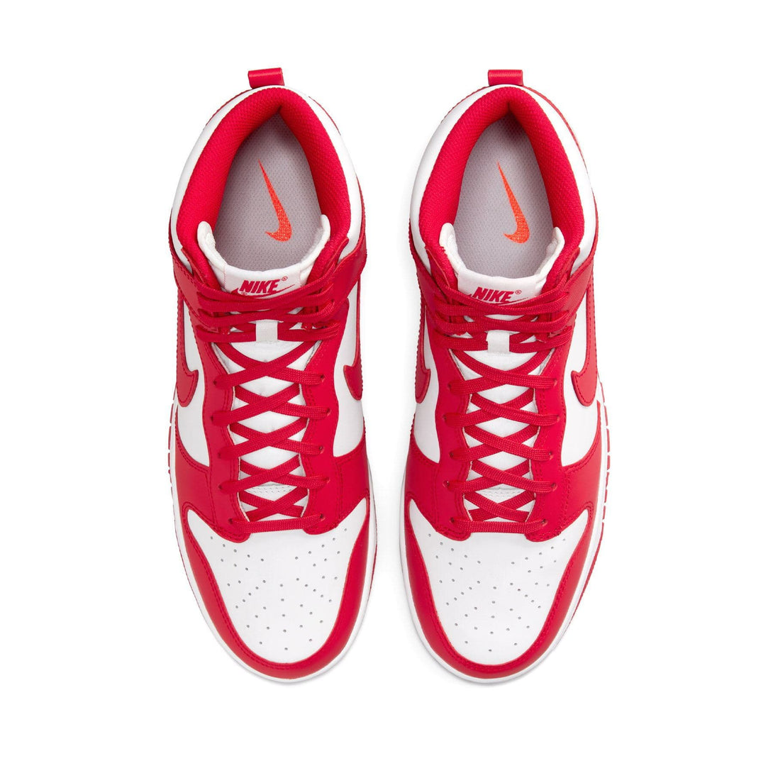 Nike Dunk High 'University Red'- Streetwear Fashion - ellesey.com