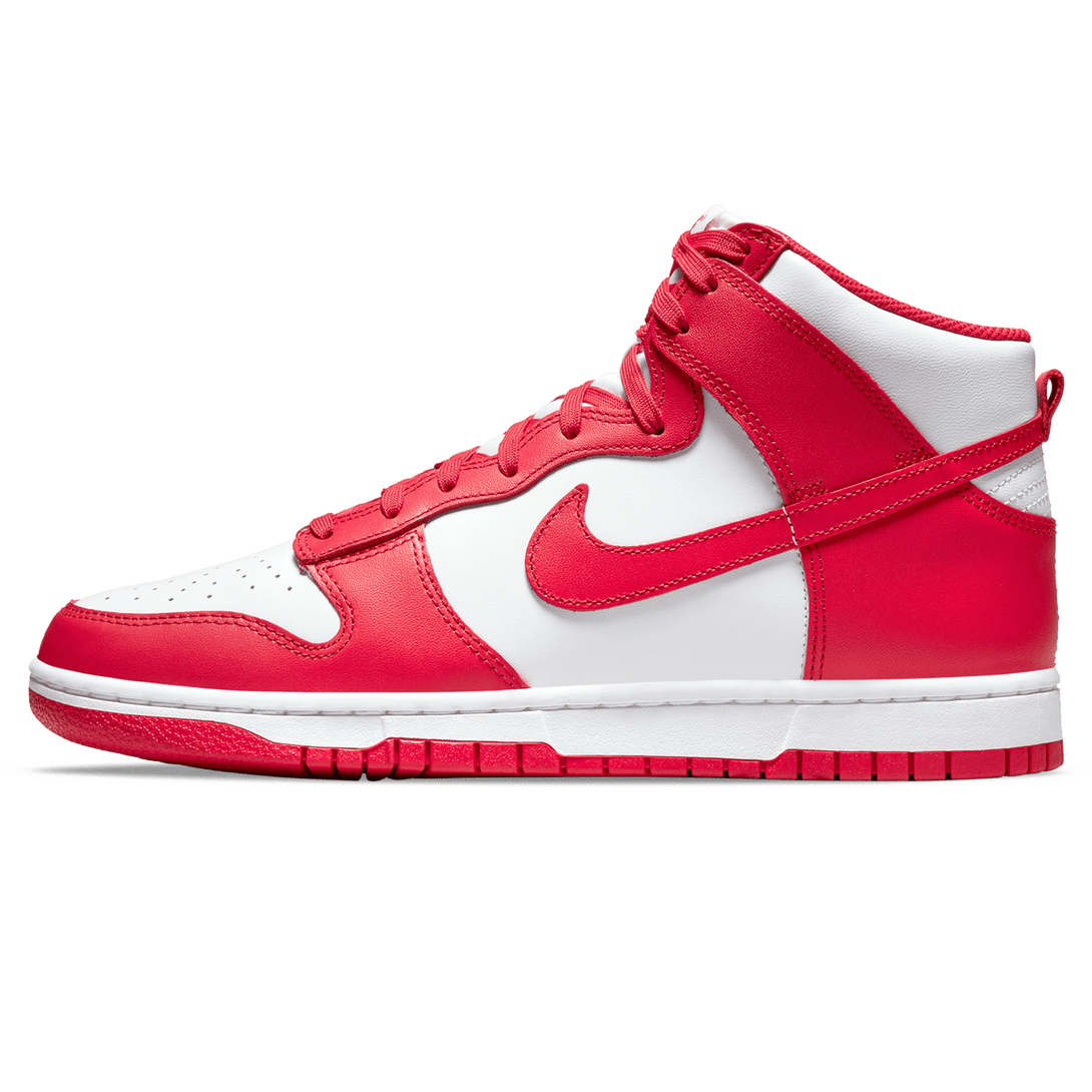 Nike Dunk High 'University Red'- Streetwear Fashion - ellesey.com