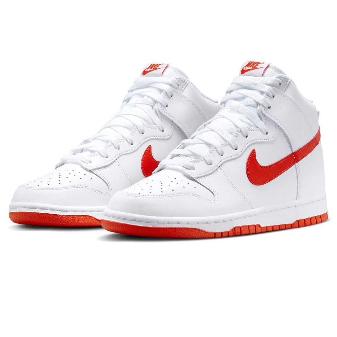 Nike Dunk High 'White Picante Red'- Streetwear Fashion - ellesey.com