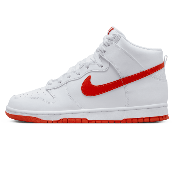 Nike Dunk High 'White Picante Red'- Streetwear Fashion - ellesey.com