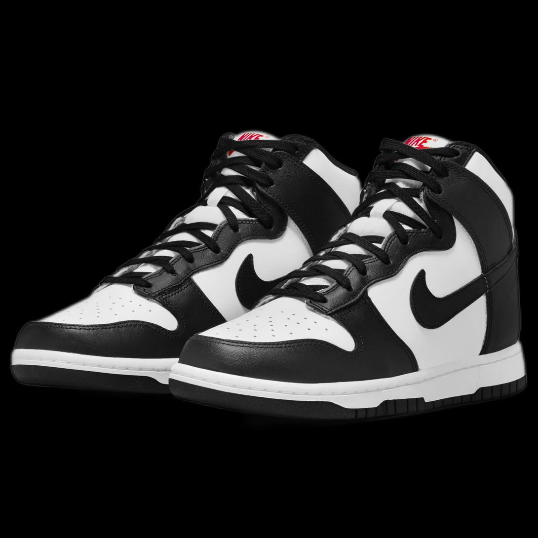 Nike Dunk High Wmns 'Black White'- Streetwear Fashion - ellesey.com