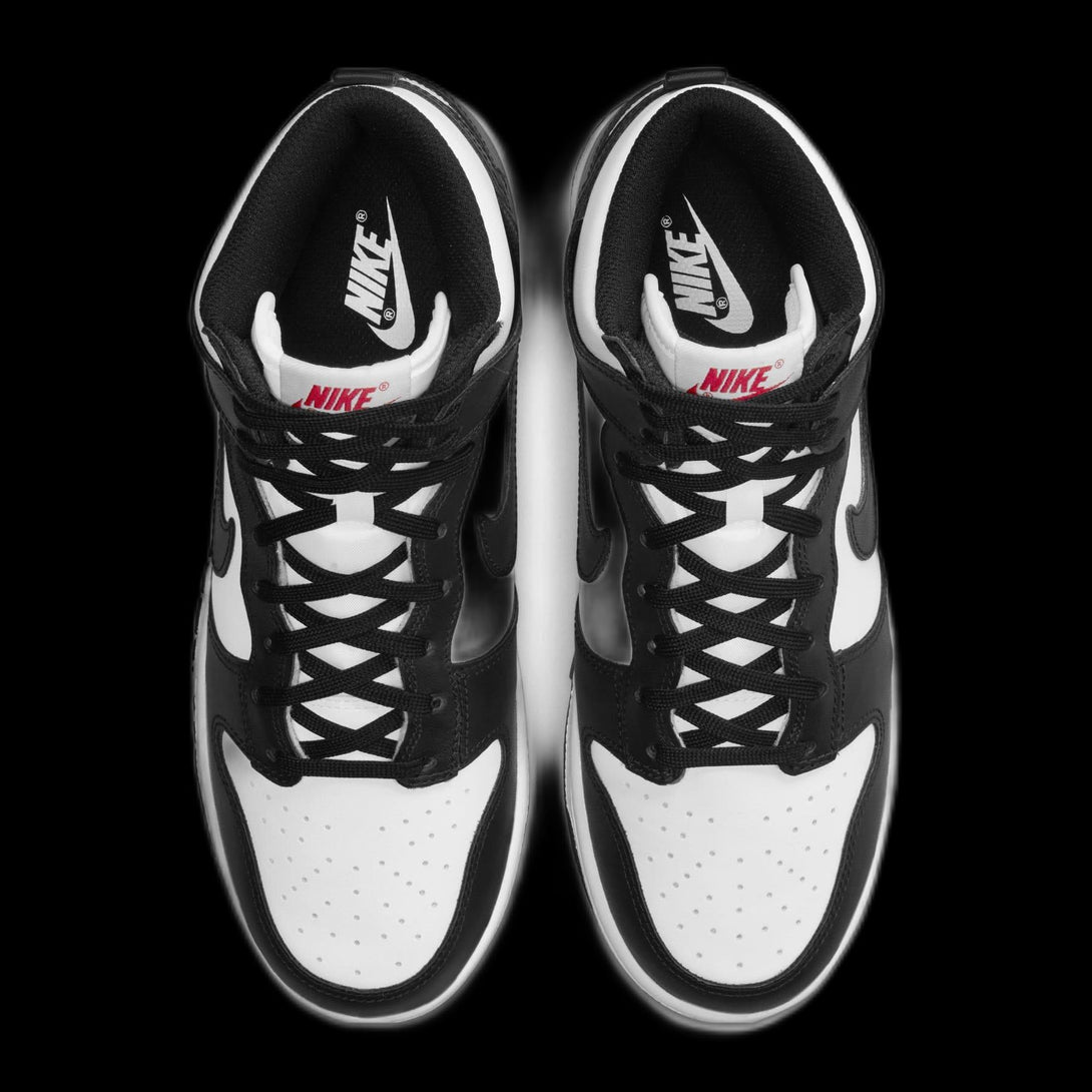 Nike Dunk High Wmns 'Black White'- Streetwear Fashion - ellesey.com