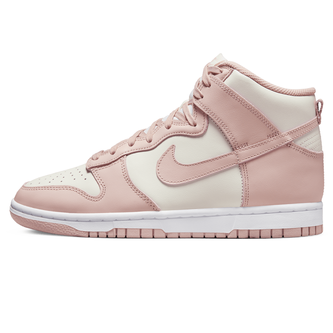 Nike Dunk High Wmns 'Pink Oxford'- Streetwear Fashion - ellesey.com