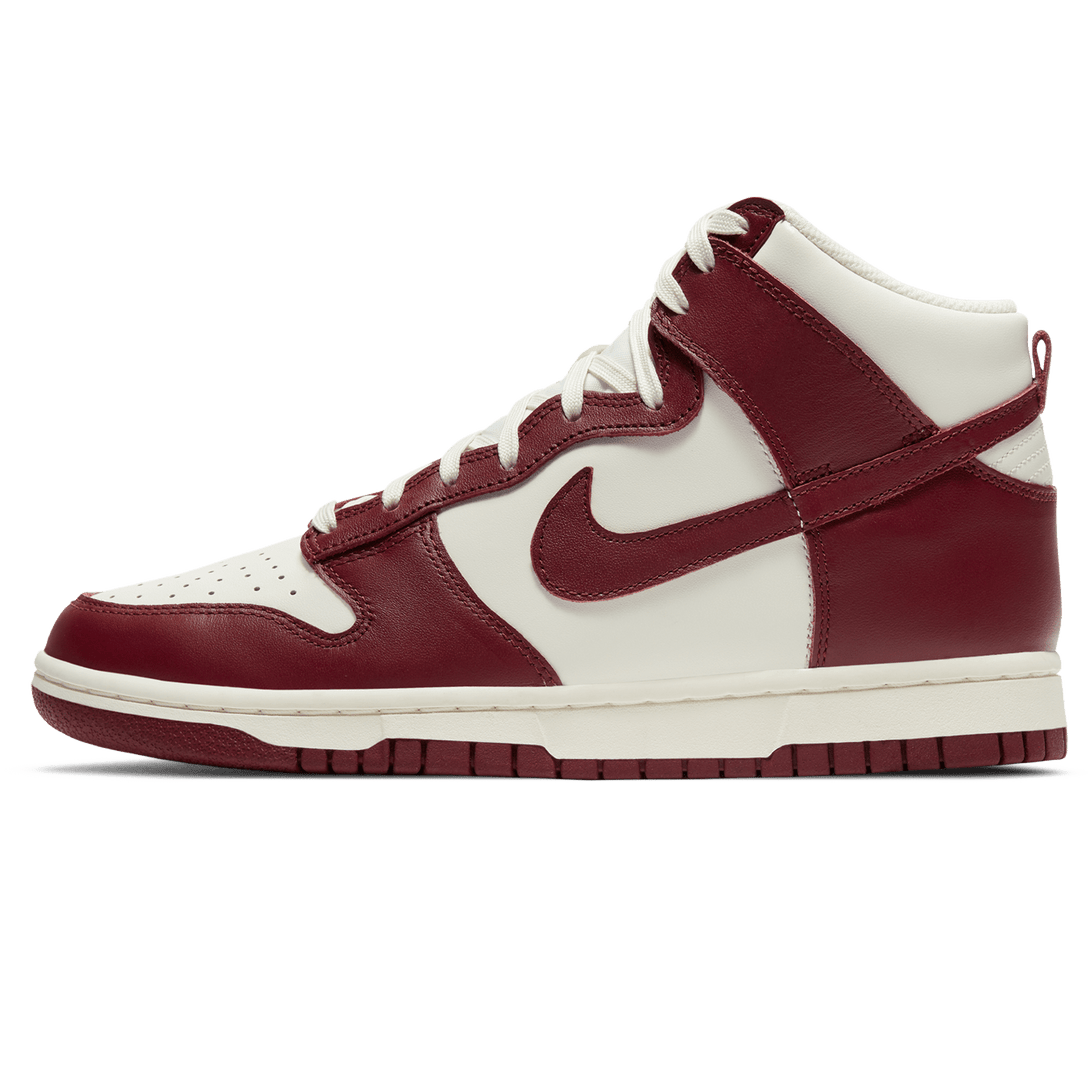 Nike Dunk High Wmns 'Team Red'- Streetwear Fashion - ellesey.com