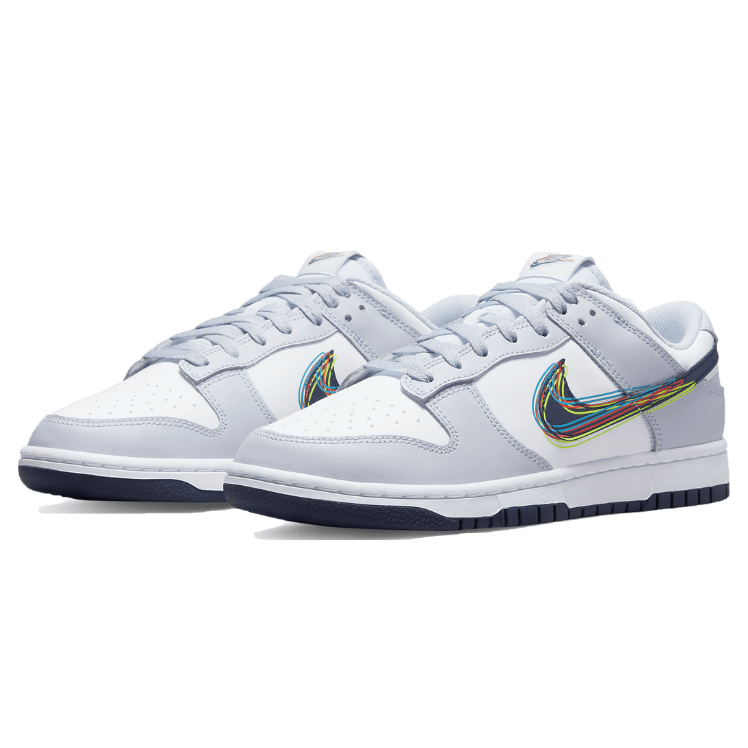 Nike Dunk Low 3D Swoosh- Streetwear Fashion - ellesey.com