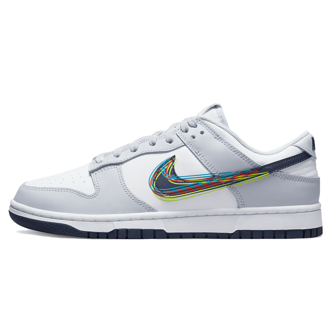 Nike Dunk Low 3D Swoosh- Streetwear Fashion - ellesey.com