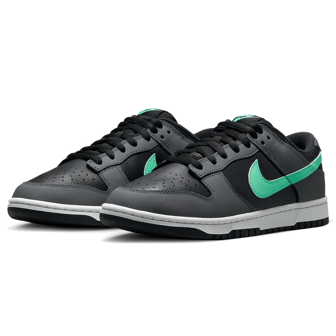 Nike Dunk Low 'Black Green Glow'- Streetwear Fashion - ellesey.com