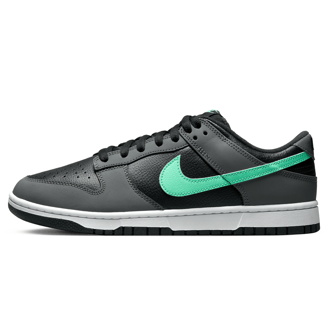 Nike Dunk Low 'Black Green Glow'- Streetwear Fashion - ellesey.com