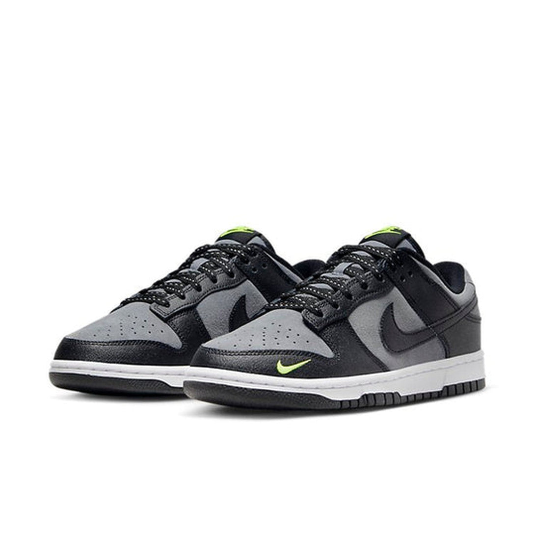 Nike Dunk Low 'Black Grey Green Strike'- Streetwear Fashion - ellesey.com