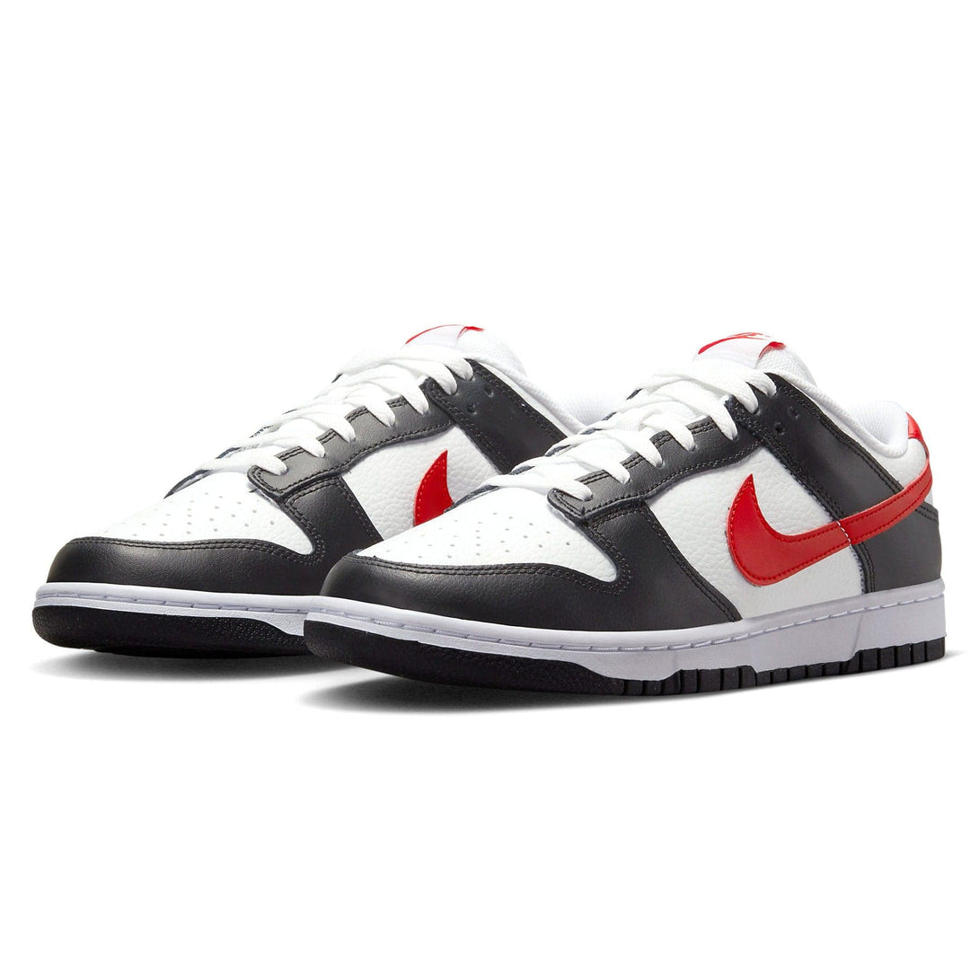 Nike Dunk Low 'Black White Red'- Streetwear Fashion - ellesey.com