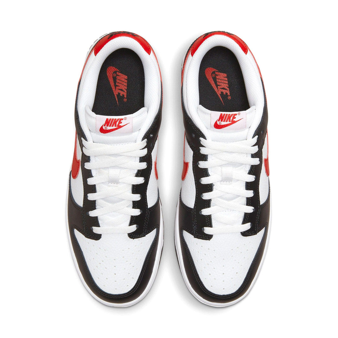 Nike Dunk Low 'Black White Red'- Streetwear Fashion - ellesey.com