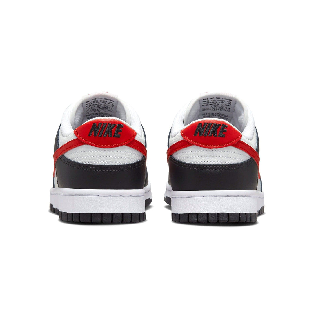 Nike Dunk Low 'Black White Red'- Streetwear Fashion - ellesey.com