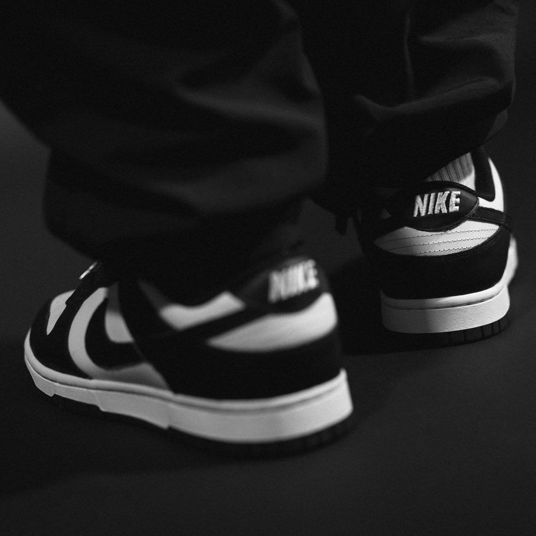 Nike Dunk Low 'Black White'- Streetwear Fashion - ellesey.com