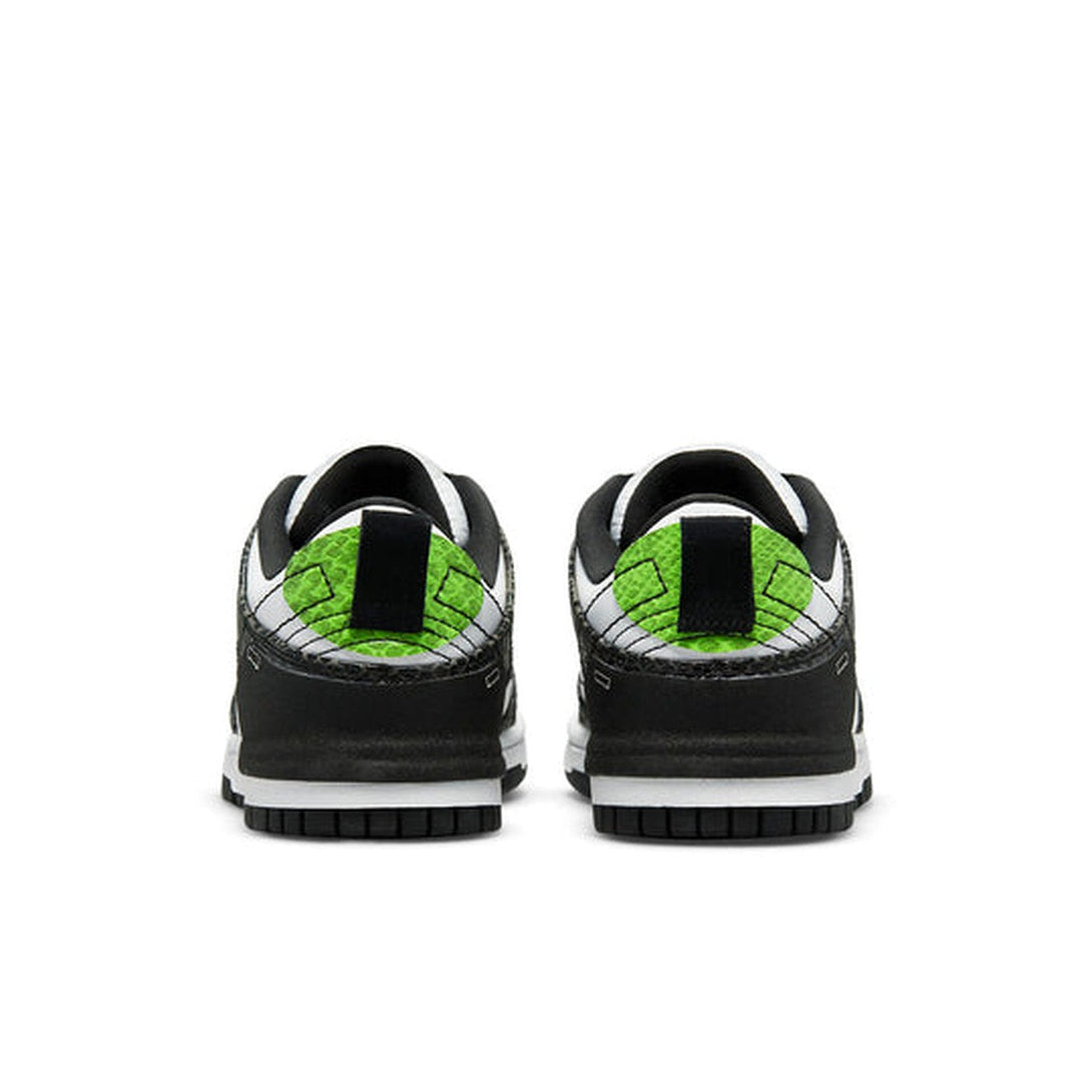 Nike Dunk Low Disrupt 2 'Just Do It - Black Snakeskin'- Streetwear Fashion - ellesey.com