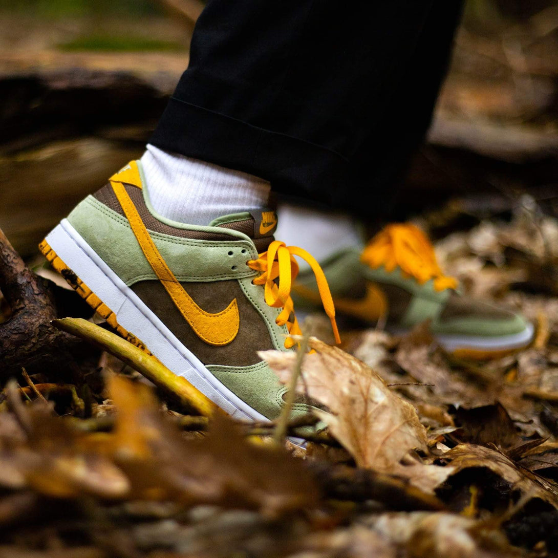 Nike Dunk Low ‘Dusty Olive’- Streetwear Fashion - ellesey.com