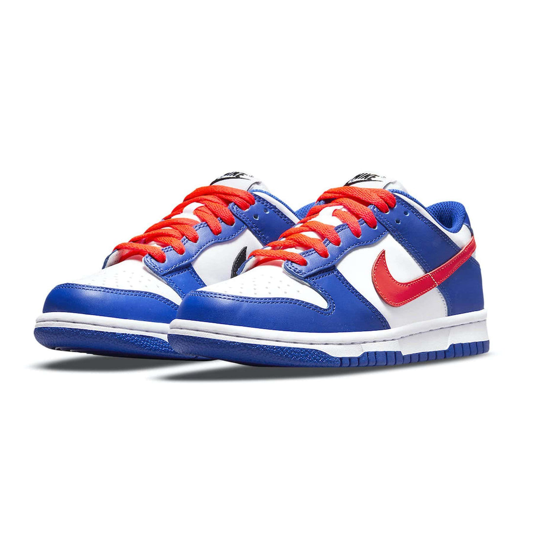 Nike Dunk Low GS 'Mismatched Swoosh'- Streetwear Fashion - ellesey.com