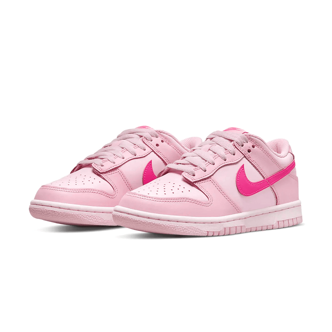 Nike Dunk Low GS 'Triple Pink'- Streetwear Fashion - ellesey.com