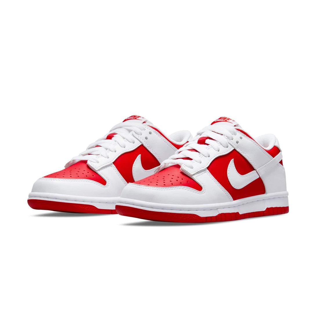 Nike Dunk Low GS 'White University Red'- Streetwear Fashion - ellesey.com