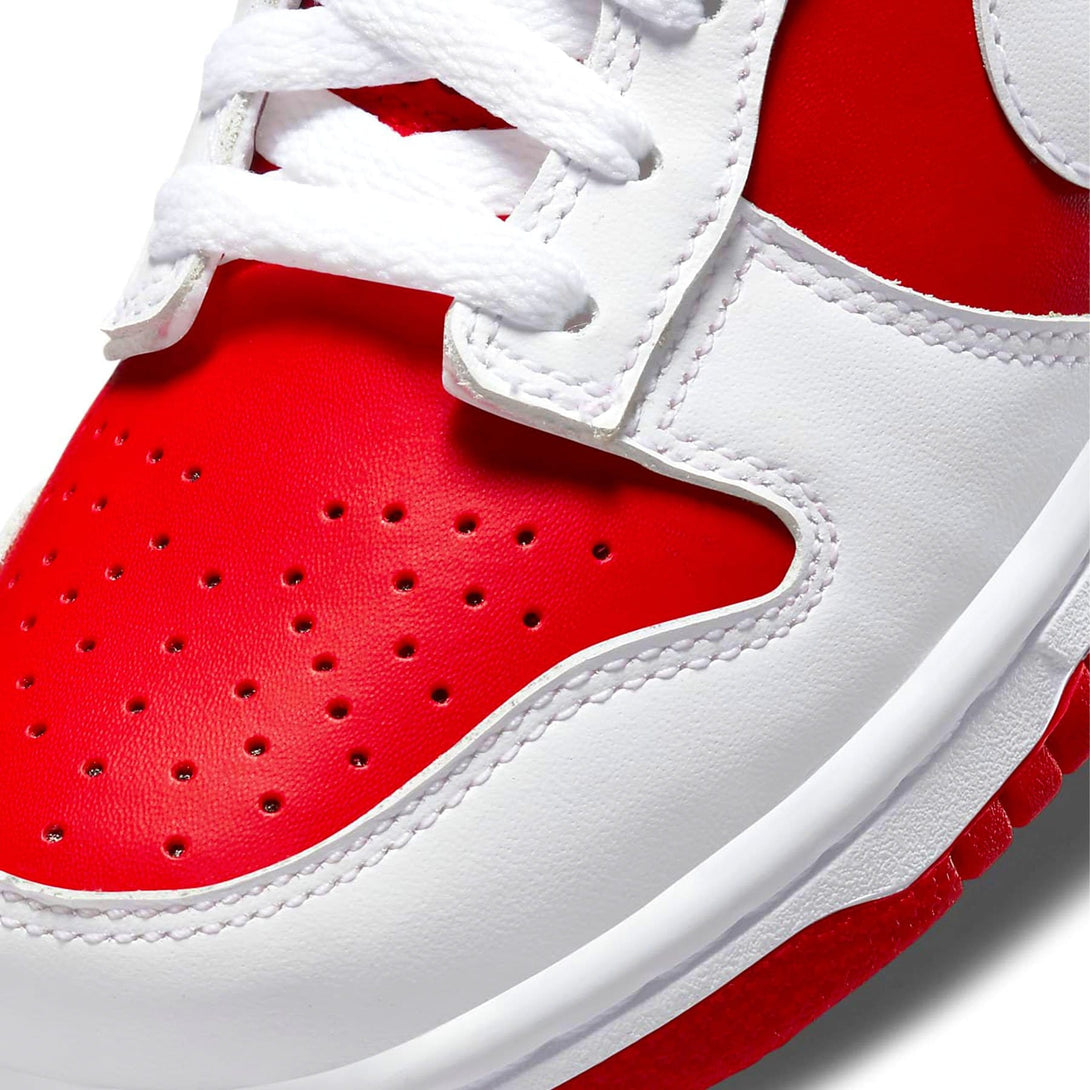 Nike Dunk Low GS 'White University Red'- Streetwear Fashion - ellesey.com