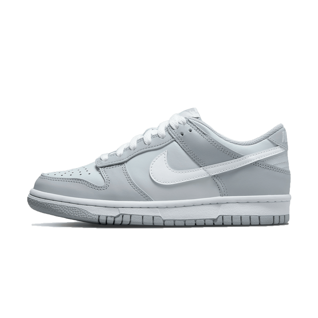 Nike Dunk Low GS 'Wolf Grey'- Streetwear Fashion - ellesey.com