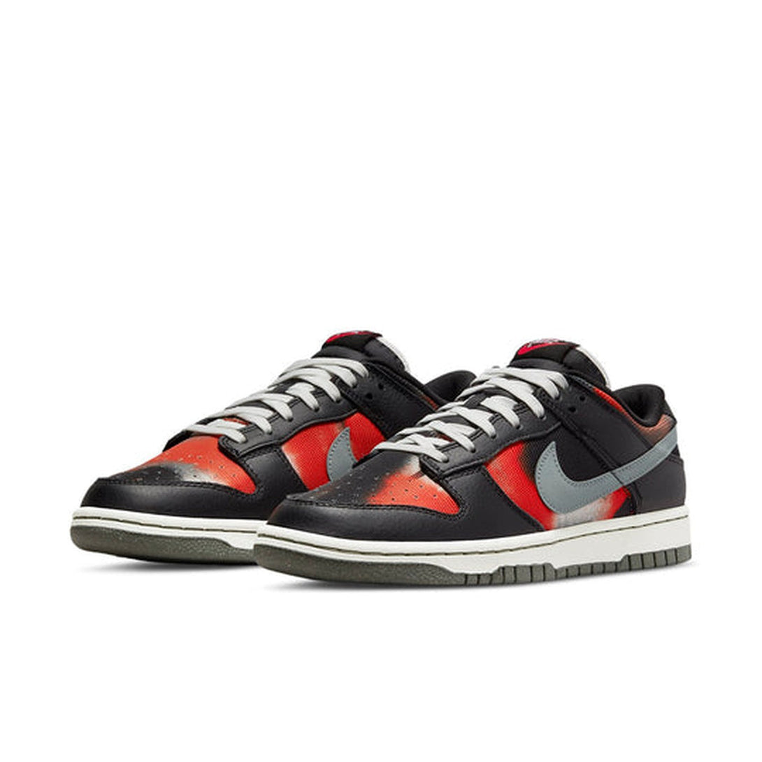 Nike Dunk Low 'Graffiti Pack - Black Red'- Streetwear Fashion - ellesey.com