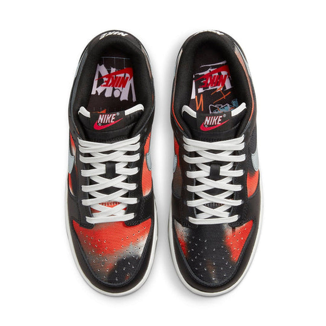 Nike Dunk Low 'Graffiti Pack - Black Red'- Streetwear Fashion - ellesey.com