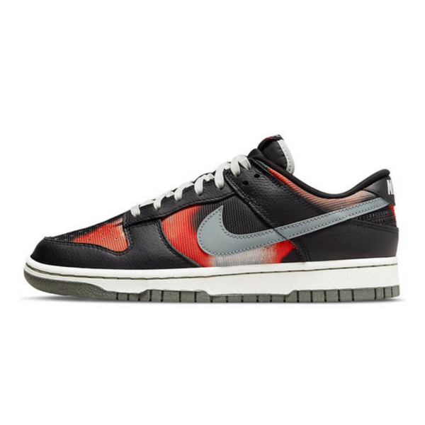 Nike Dunk Low 'Graffiti Pack - Black Red'- Streetwear Fashion - ellesey.com