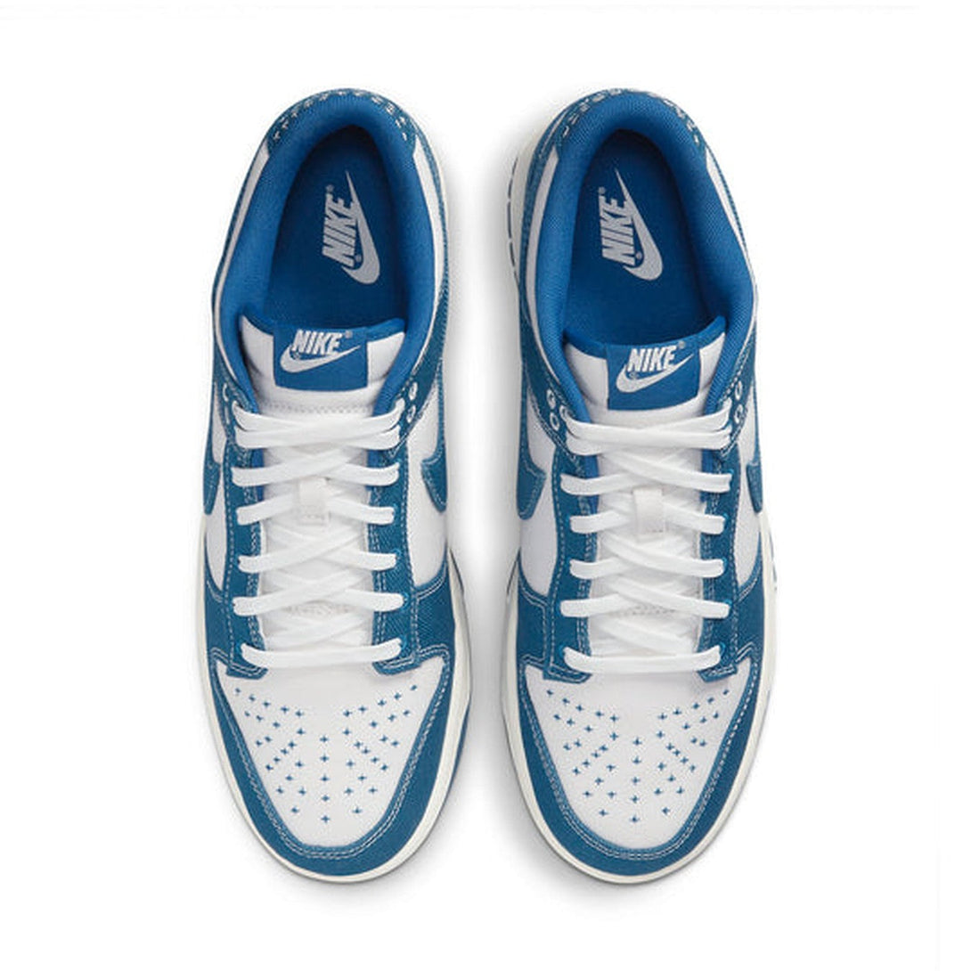 Nike Dunk Low 'Industrial Blue Sashiko'- Streetwear Fashion - ellesey.com