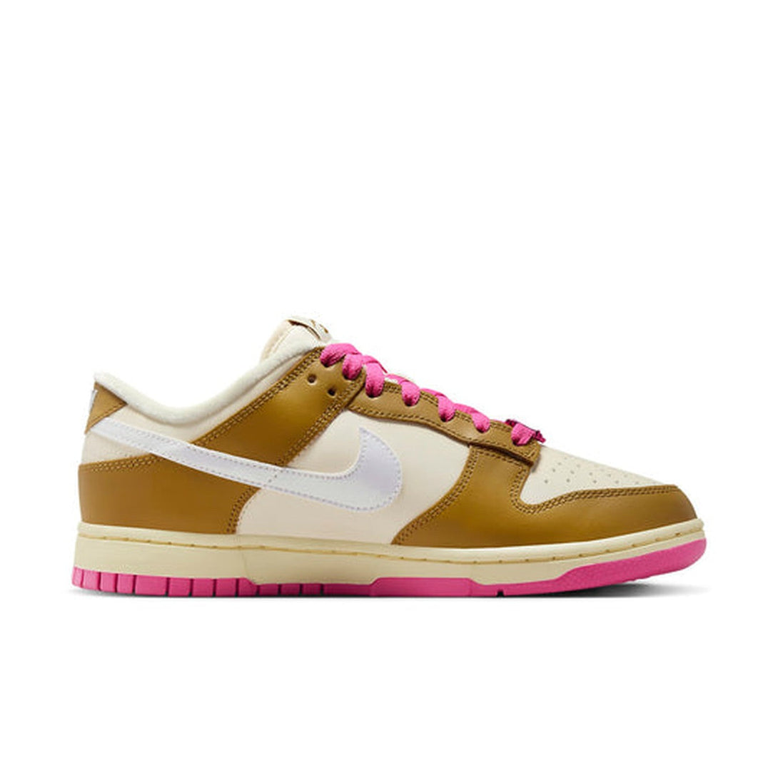 Nike Dunk Low 'Just Do It - Bronzine Pink'- Streetwear Fashion - ellesey.com