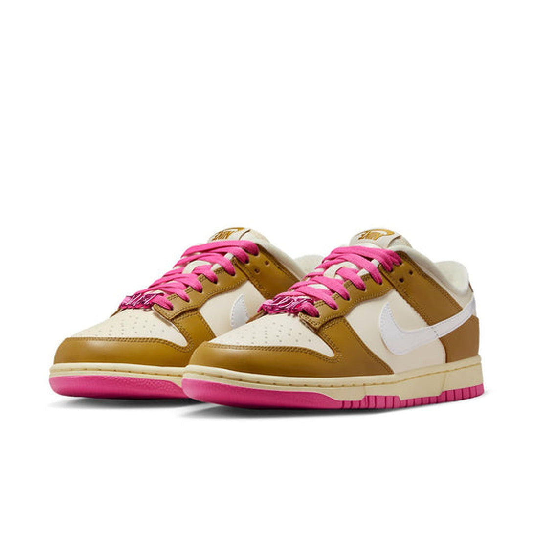 Nike Dunk Low 'Just Do It - Bronzine Pink'- Streetwear Fashion - ellesey.com