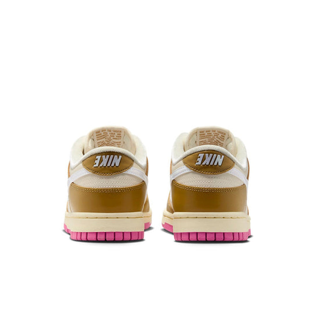 Nike Dunk Low 'Just Do It - Bronzine Pink'- Streetwear Fashion - ellesey.com