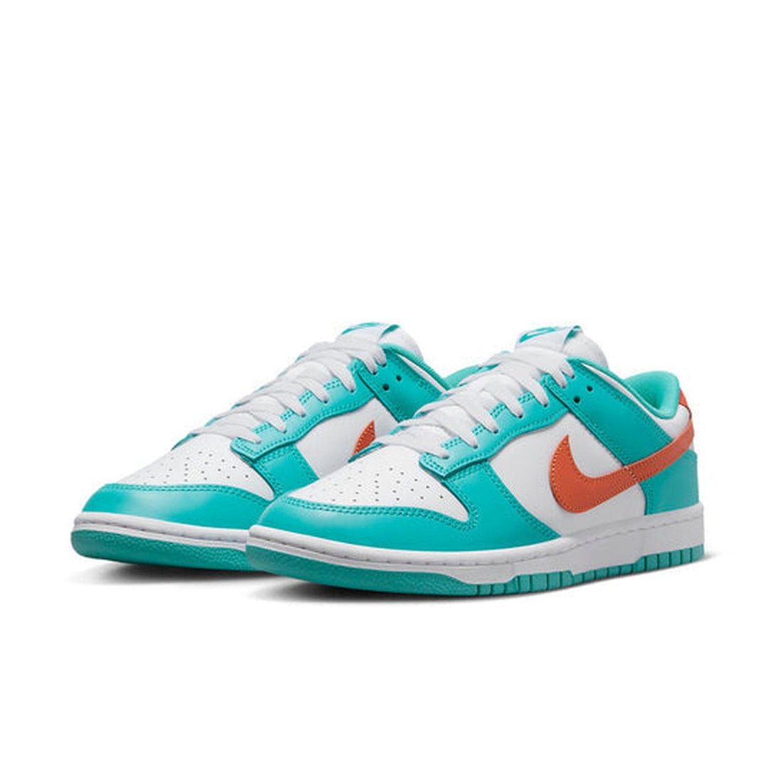 Nike Dunk Low 'Miami Dolphins'- Streetwear Fashion - ellesey.com