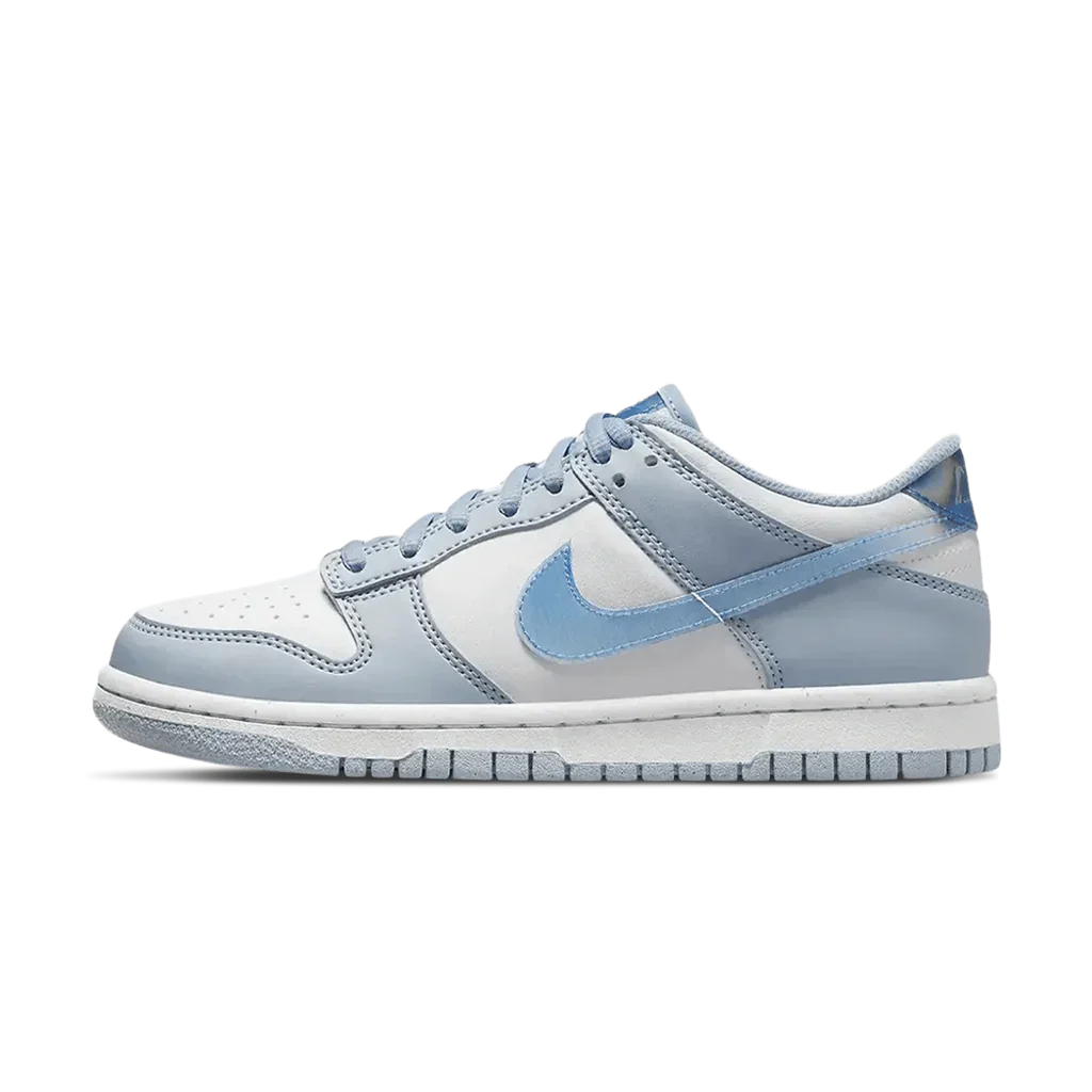 Nike Dunk Low Next Nature GS 'Blue Whisper Lenticular'- Streetwear Fashion - ellesey.com