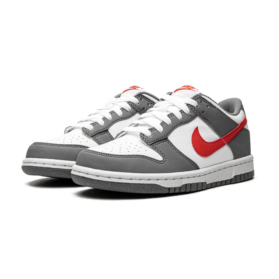 Nike Dunk Low Next Nature GS 'Smoke Grey Light Crimson'- Streetwear Fashion - ellesey.com