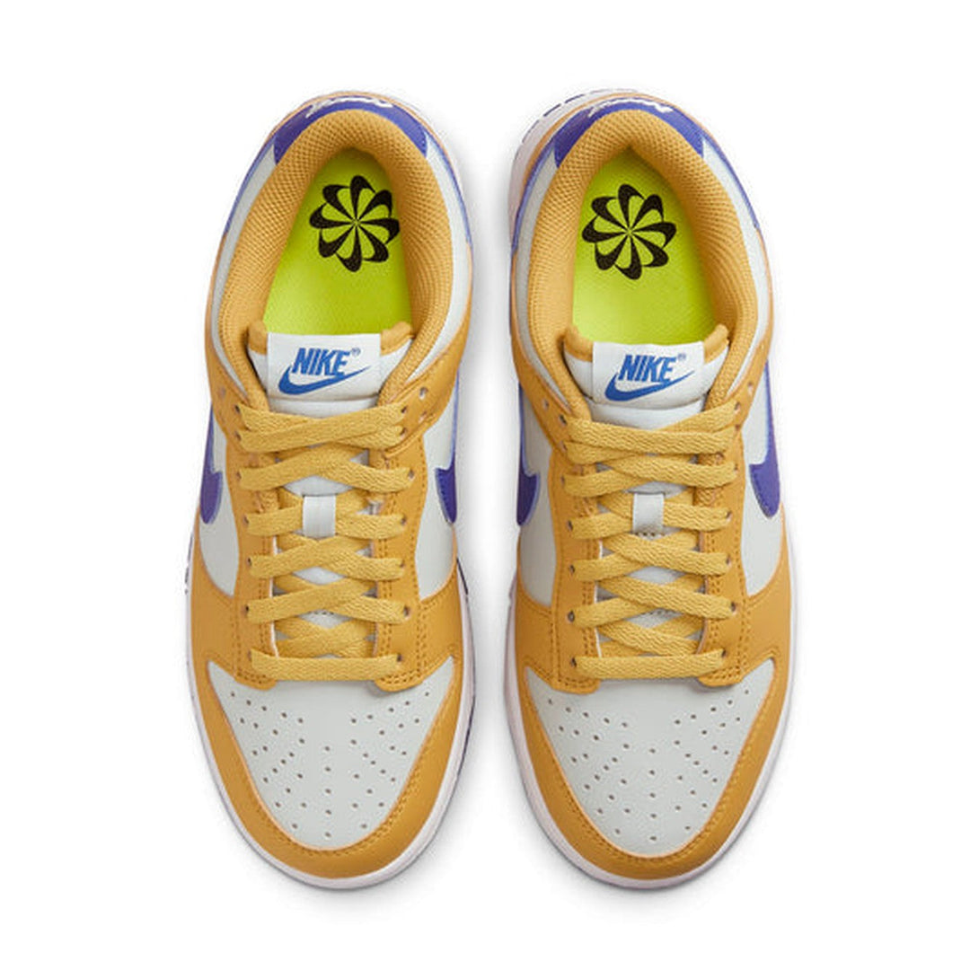 Nike Dunk Low Next Nature 'Wheat Gold Royal'- Streetwear Fashion - ellesey.com