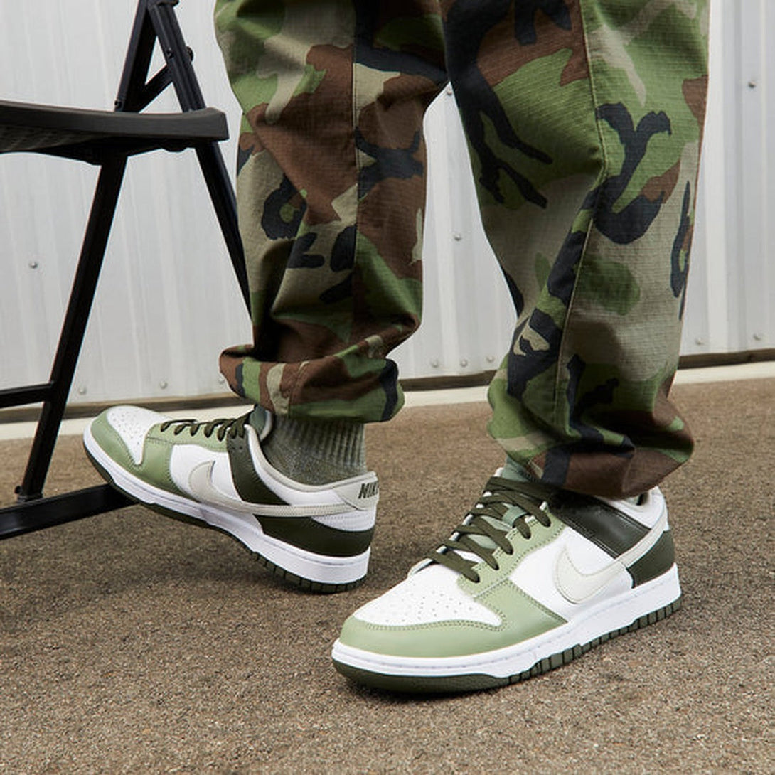 Nike Dunk Low 'Oil Green Cargo Khaki'- Streetwear Fashion - ellesey.com