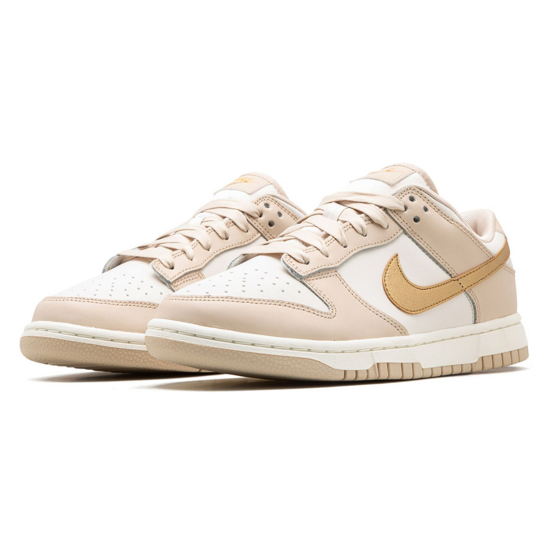 Nike Dunk Low "Phantom Metallic Gold"- Streetwear Fashion - ellesey.com