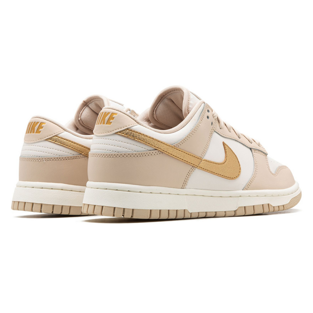 Nike Dunk Low "Phantom Metallic Gold"- Streetwear Fashion - ellesey.com