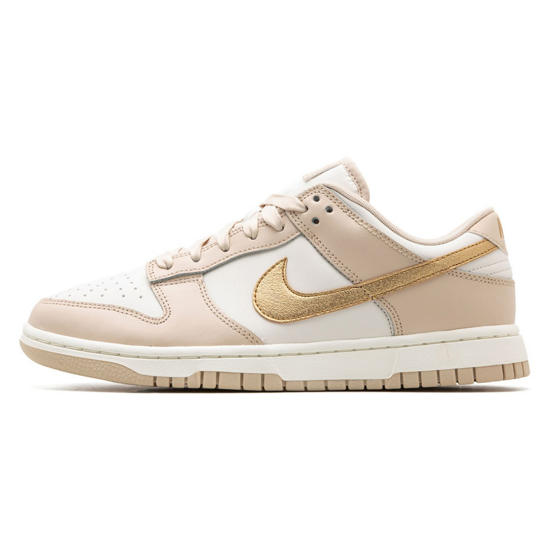 Nike Dunk Low "Phantom Metallic Gold"- Streetwear Fashion - ellesey.com