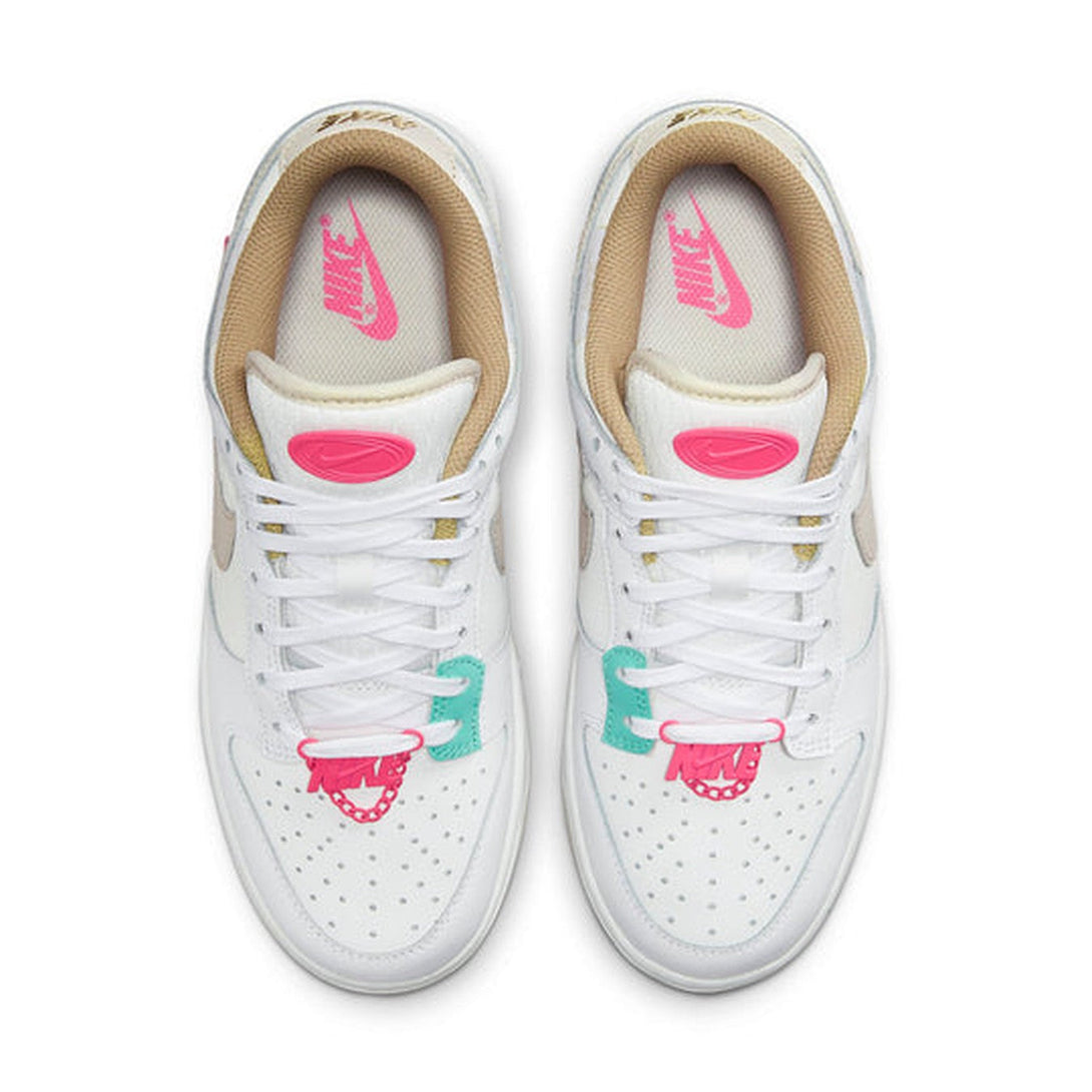 Nike Dunk Low 'Pink Bling'- Streetwear Fashion - ellesey.com