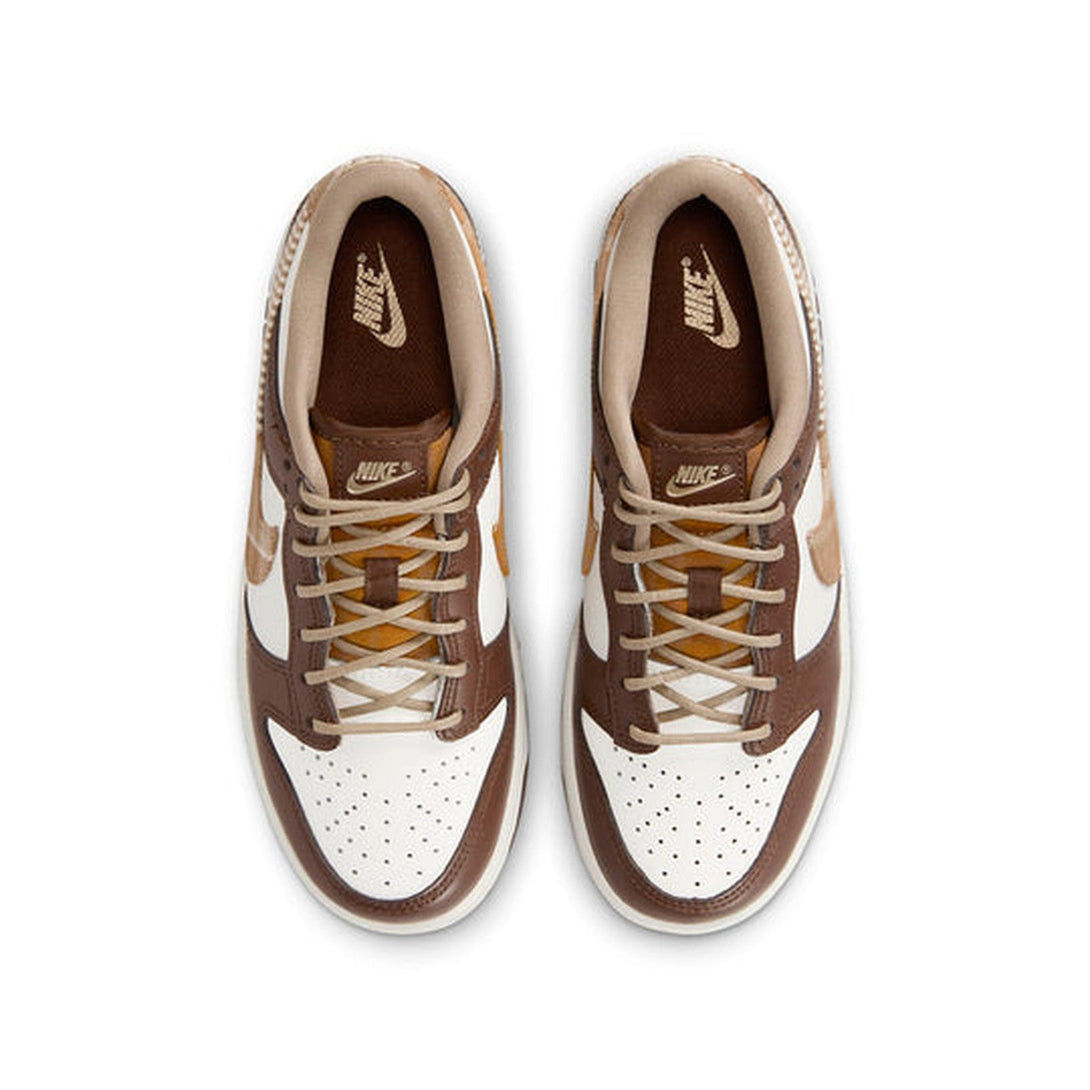 Nike Dunk Low 'Plaid Brown'- Streetwear Fashion - ellesey.com