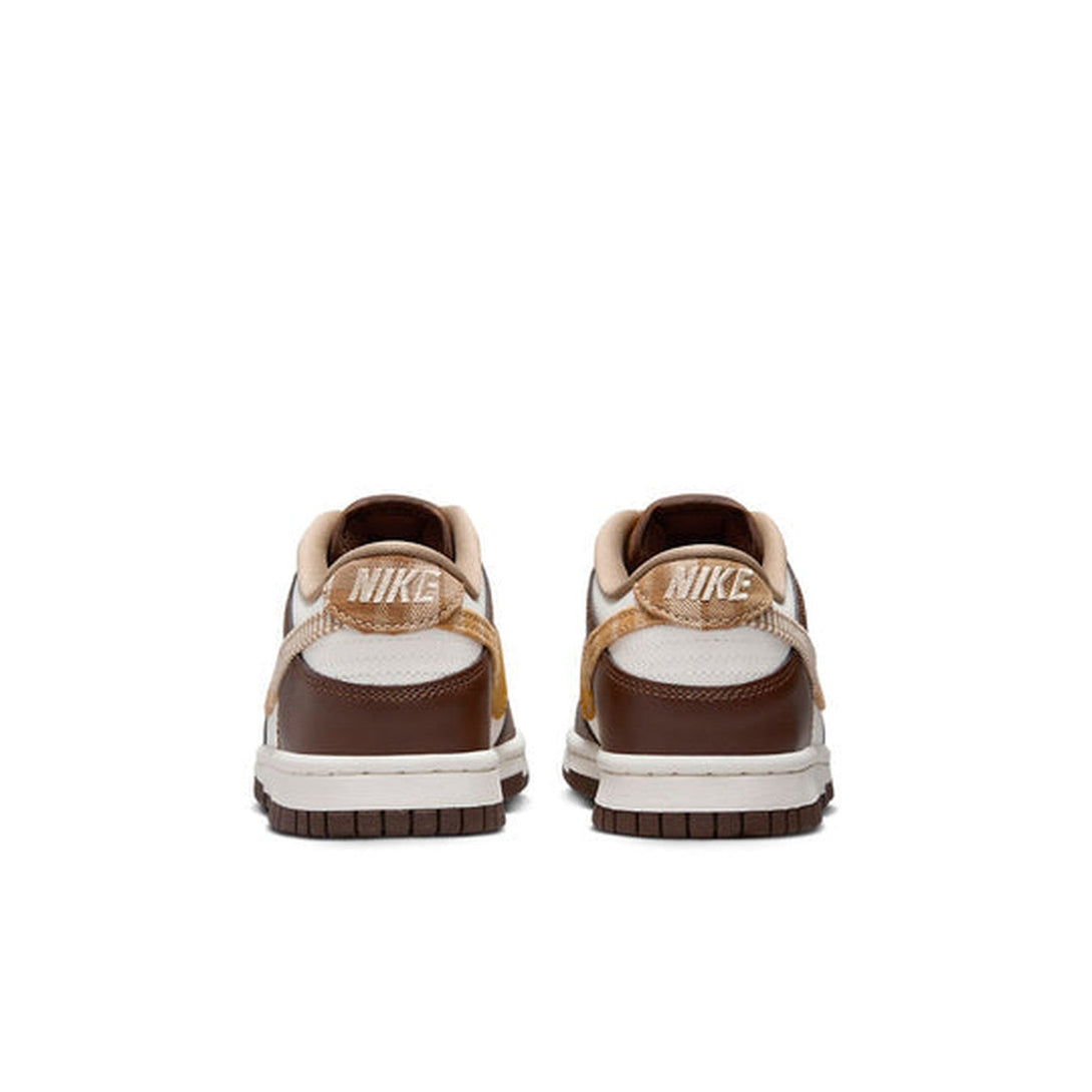 Nike Dunk Low 'Plaid Brown'- Streetwear Fashion - ellesey.com