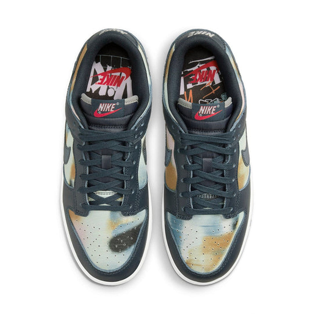 Nike Dunk Low Premium 'Graffiti Pack - Obsidian'- Streetwear Fashion - ellesey.com