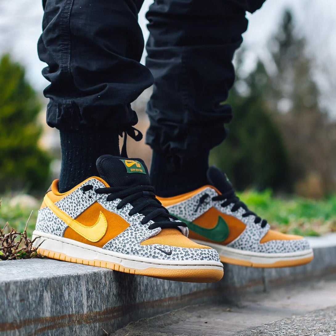 Nike Dunk Low Pro SB 'Safari'- Streetwear Fashion - ellesey.com